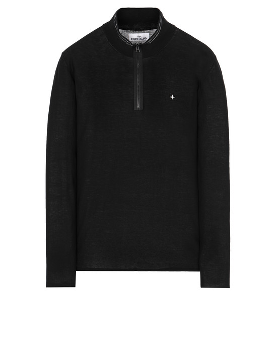 black high neck sweater