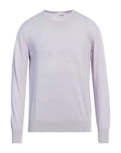 Dondup Man Sweater Lilac Size 40 Cotton, Cashmere In Purple