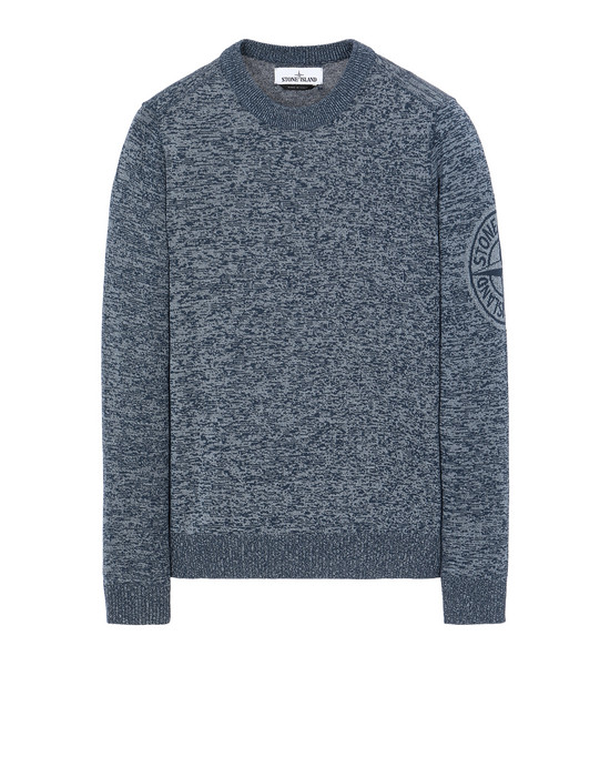 STONE ISLAND 564D7 Sweater Man Marine Blue