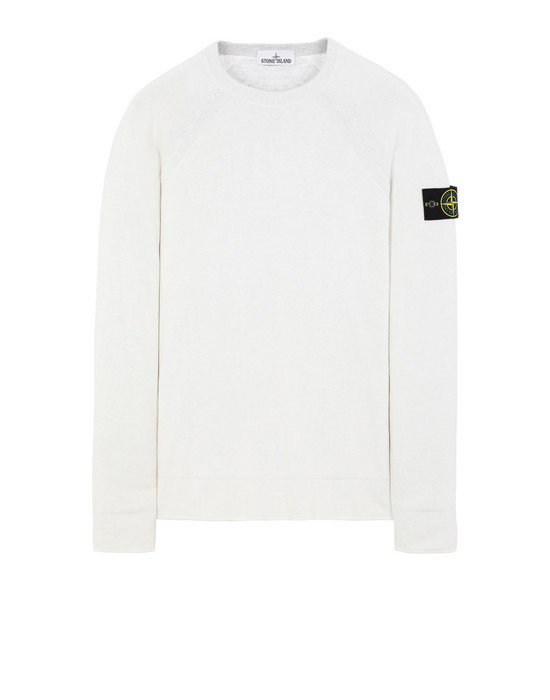 Sweater Man 521B5 REVERSIBLE KNIT Front STONE ISLAND