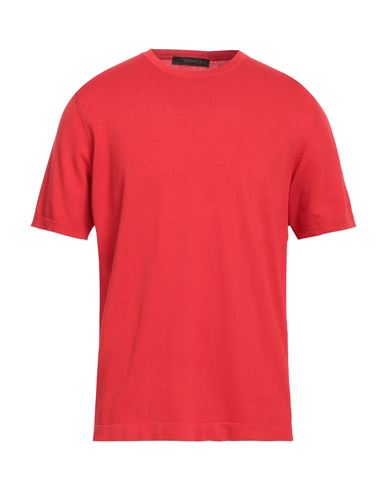 Shop Jeordie's Man Sweater Red Size Xxl Cotton