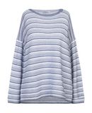 AMINA RUBINACCI Damen Pullover Farbe Taubenblau Gr��e 5