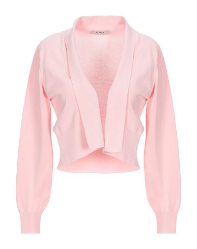 Woman Cardigan Pink Size 6 Cotton