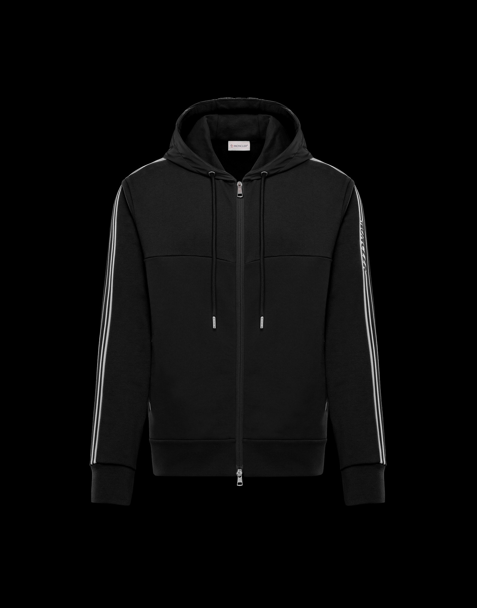Moncler Red Zip-Up Hoodie | Official 