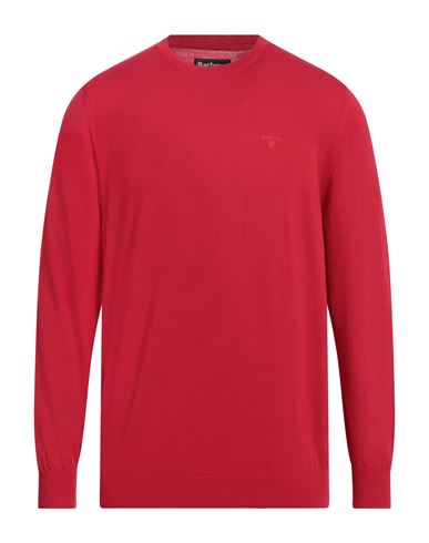 Barbour Man Sweater Red Size Xl Cotton In Red