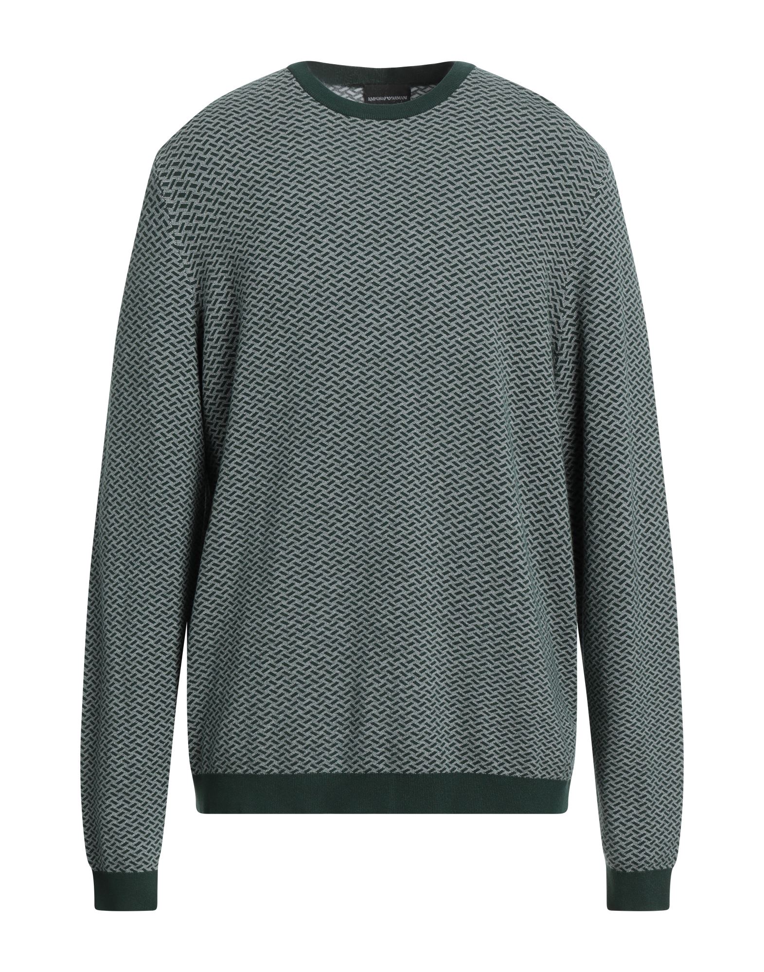 Emporio Armani Sweaters In Green