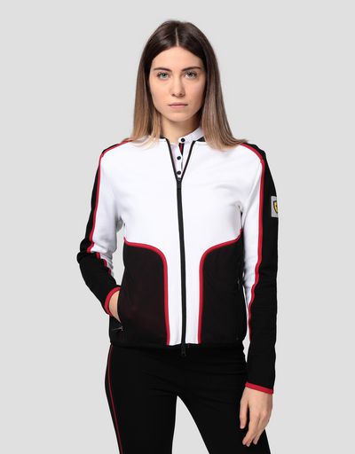 Felpa donna Infinity con inserti 3D