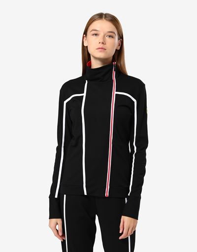 Felpa donna in Punto Milano con zip