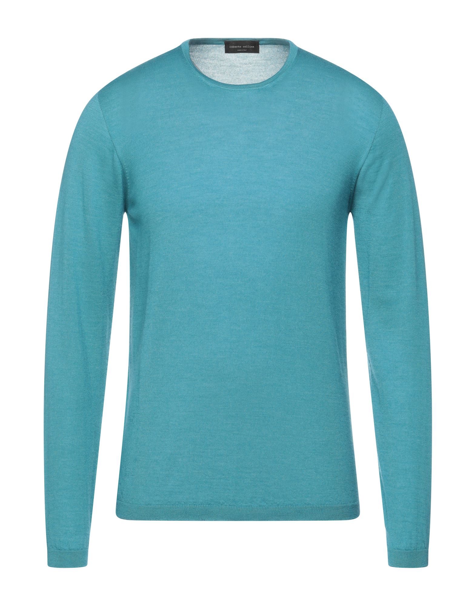 Roberto Collina Sweaters In Deep Jade