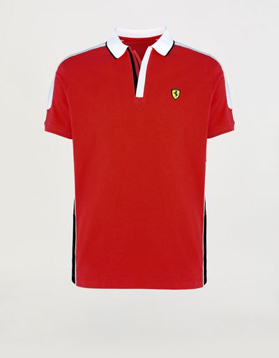 Polo uomo Air Intake in piquet di cotone