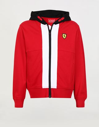 ferrari red hoodie