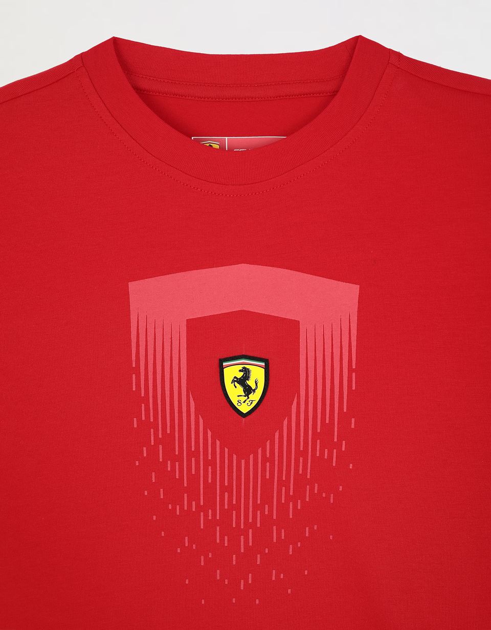 Ferrari Kids Small Scudetto Red Polo
