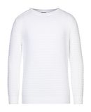 ALFREDO Herren Pullover Farbe Weiß Größe 5