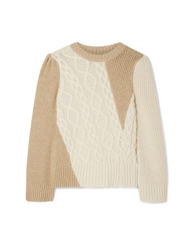Kaos Man Sweater Ivory Size XXL Linen, Cotton