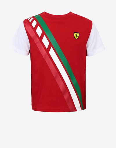 t shirt ferrari bambino