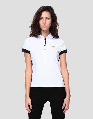 women's white polo shirt for sale