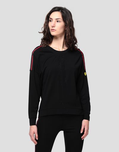 Maglia donna Racing con strass