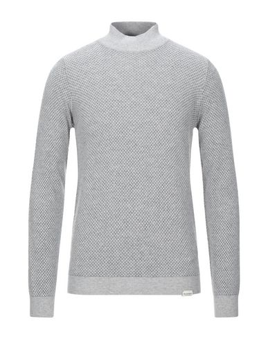 Man Turtleneck Light grey Size 42 Wool, Polyamide, Viscose, Cashmere