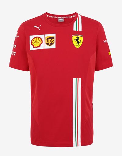 T-shirt Vettel Scuderia Ferrari Replica 2020