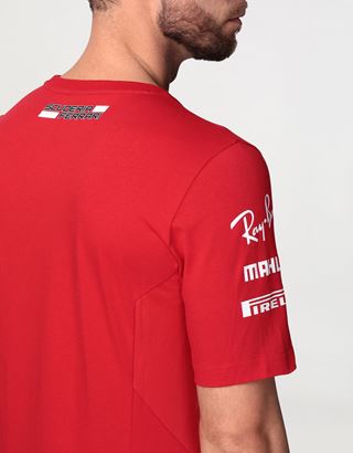 Camiseta del equipo Scuderia Ferrari Replica 2020 para hombre Ferrari Hombre - Scuderia Ferrari ...