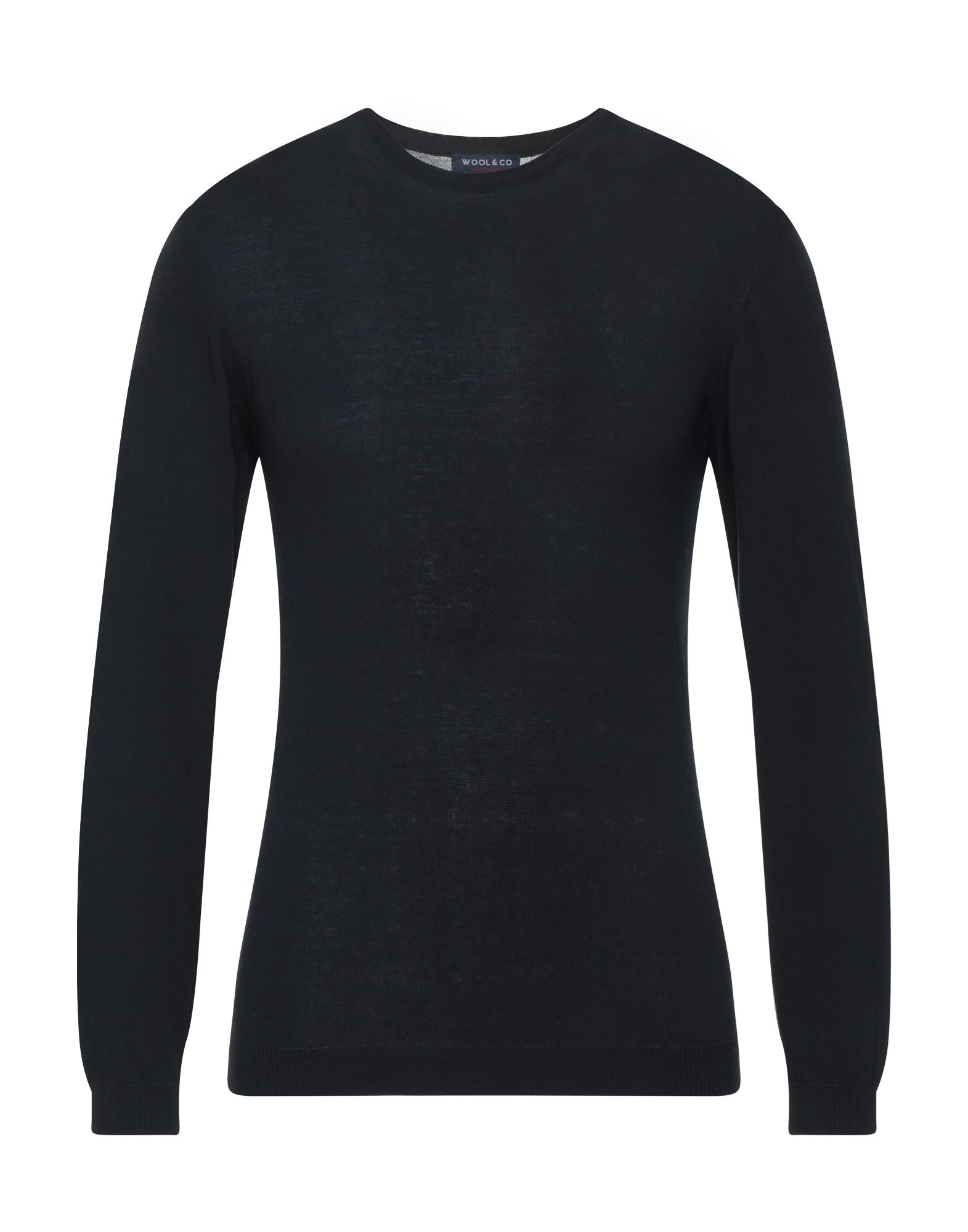 Wool & Co Sweaters In Dark Blue