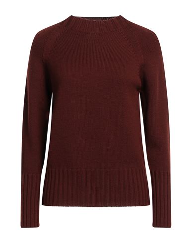 Shop Drumohr Woman Sweater Brown Size S Merino Wool