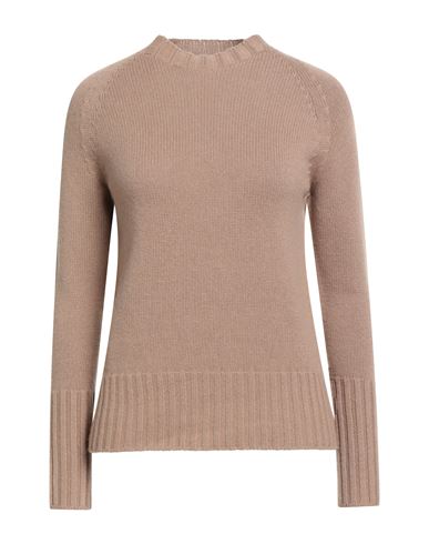 Rollkragenpullover Damen Hellbraun L,M,S,XS Damen