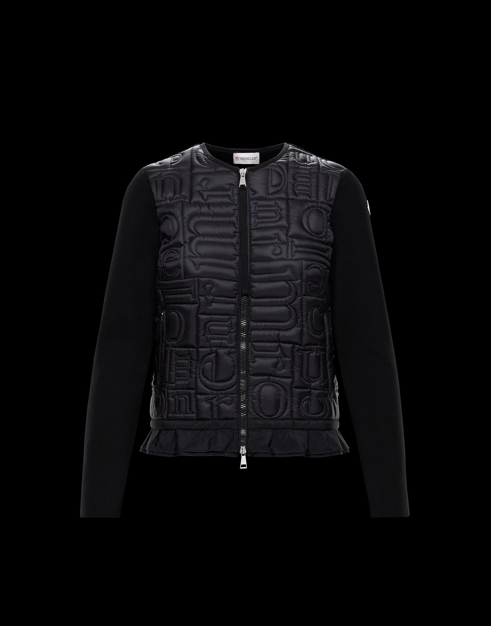 Moncler Lined sweater for Woman, Lined sweaters | Official Online Store