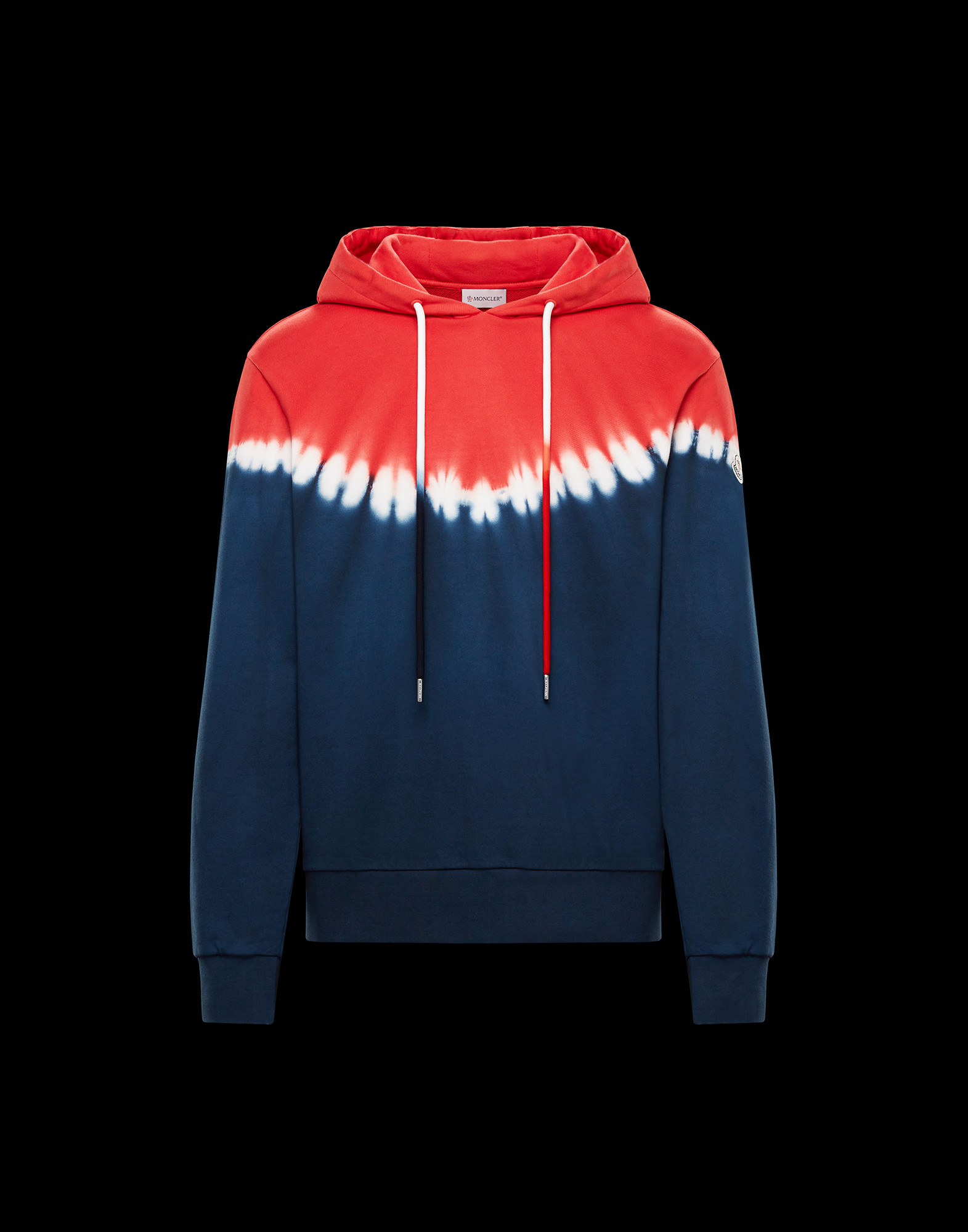 blue moncler hoodie