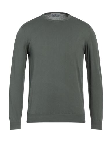 Della Ciana Man Sweater Lead Size 36 Cotton In Grey