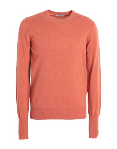 Ballantyne Man Sweater Orange Size 42 Cashmere