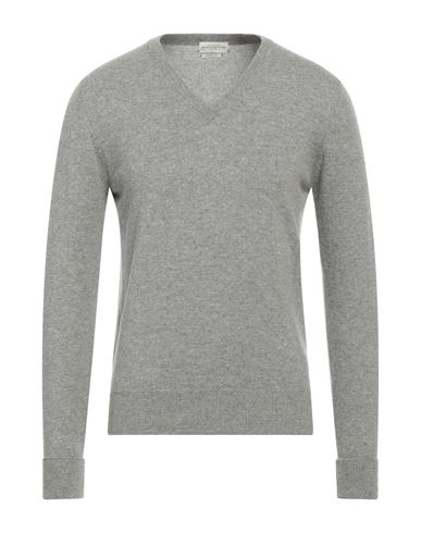 Ballantyne Man Sweater Light Grey Size 38 Cashmere