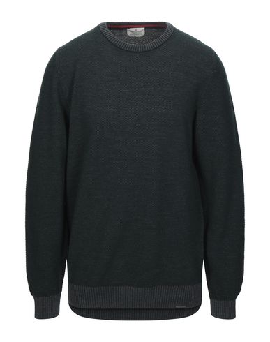 Brooksfield Man Sweater Dark Green Size 48 Virgin Wool