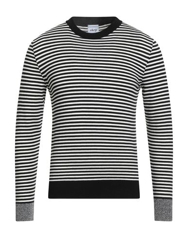 Akep Man Sweater White Size Xl Viscose, Wool, Nylon, Elastane In White