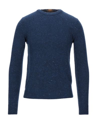 Moorer Man Sweater Midnight Blue Size 48 Cashmere In Blue