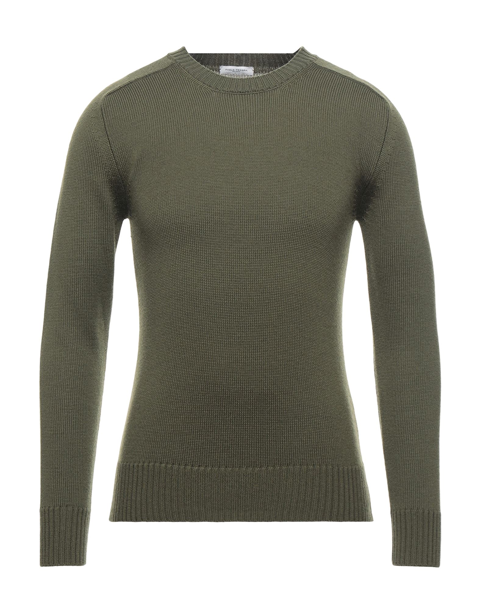 Paolo Pecora Sweaters In Military Green