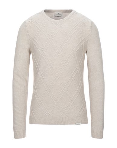 Brooksfield Man Sweater Beige Size 46 Polyamide, Viscose, Wool, Cashmere