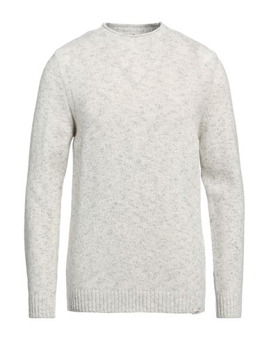 Brooksfield Man Sweater Light Grey Size 40 Wool, Polyamide, Viscose, Linen