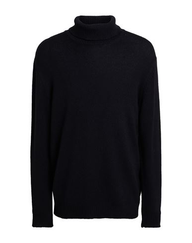 Massimo Alba Man Turtleneck Black Size Xxl Cashmere In Black