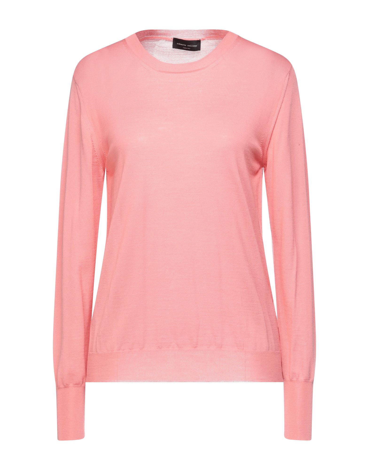 Roberto Collina Sweaters In Salmon Pink