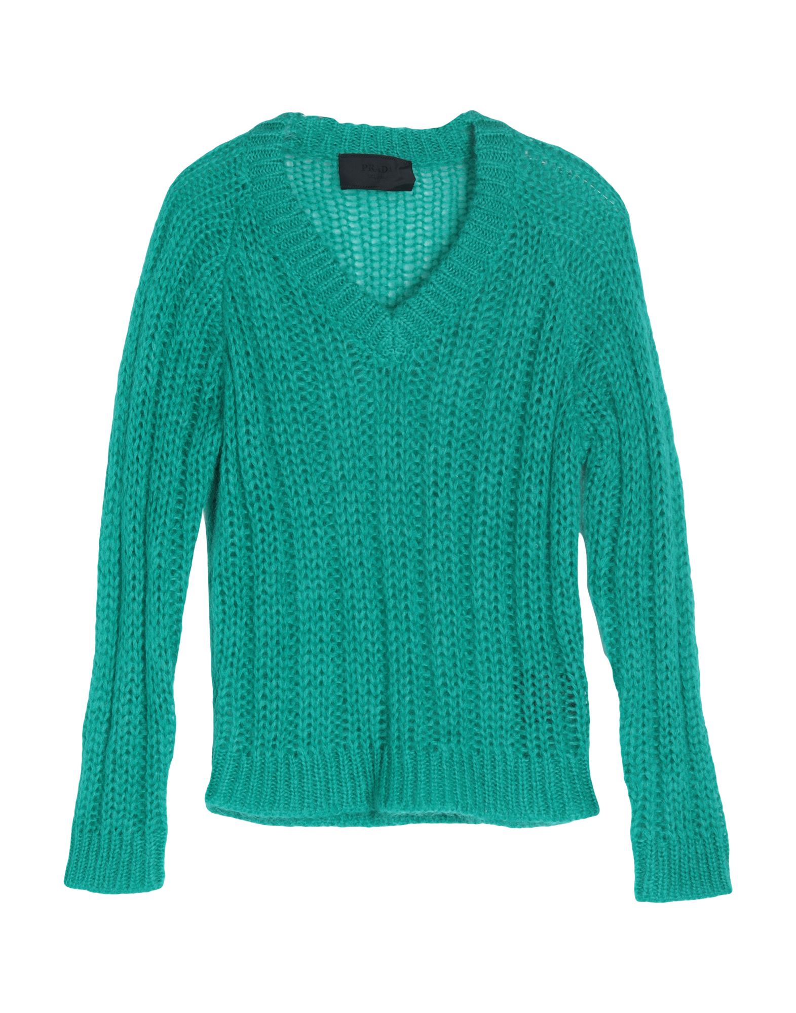 Prada Sweaters In Emerald Green