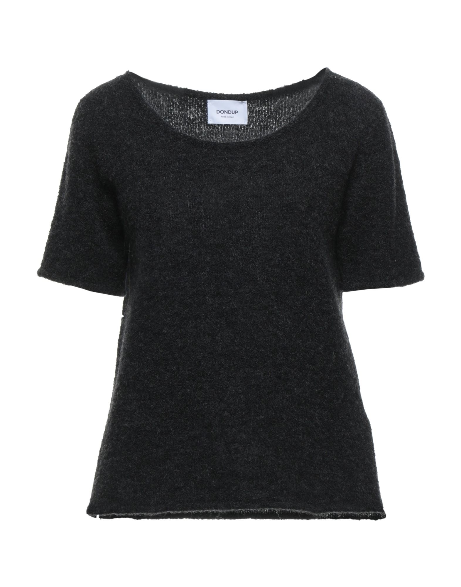 Shop Dondup Woman Sweater Steel Grey Size 8 Wool, Polyamide