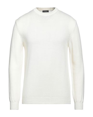 Kaos Man Sweater Cream Size Xl Acrylic, Wool In White