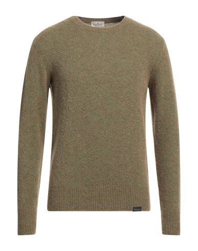 Brooksfield Man Sweater Sage Green Size 42 Virgin Wool, Polyamide