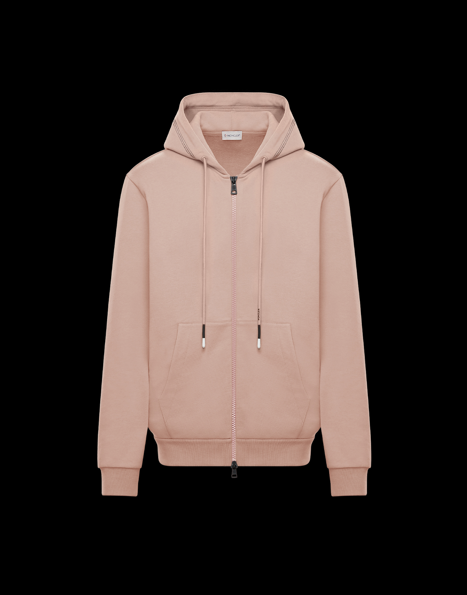 moncler hooded cardigan