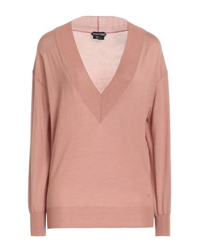 Tom Ford Woman Sweater Pastel Pink Size Xs Cashmere, Silk