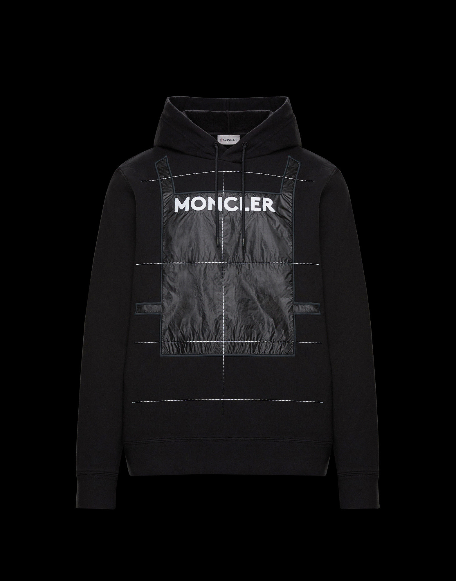 moncler hooded jumper