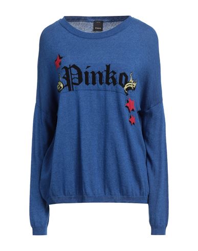 Pinko Woman Sweater Blue Size Xs Viscose, Polyamide, Wool, Cashmere