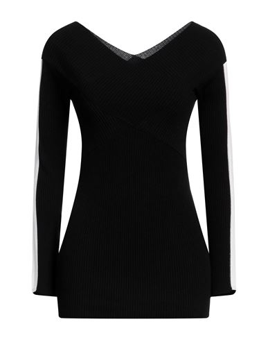 Pinko Woman Sweater Black Size L Viscose, Polyester