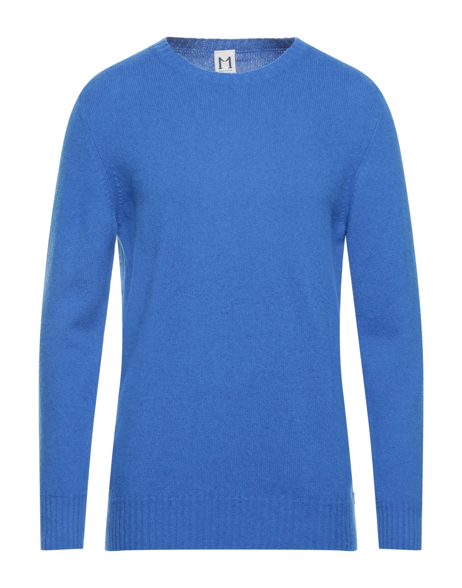 Molo Eleven Sweaters In Bright Blue